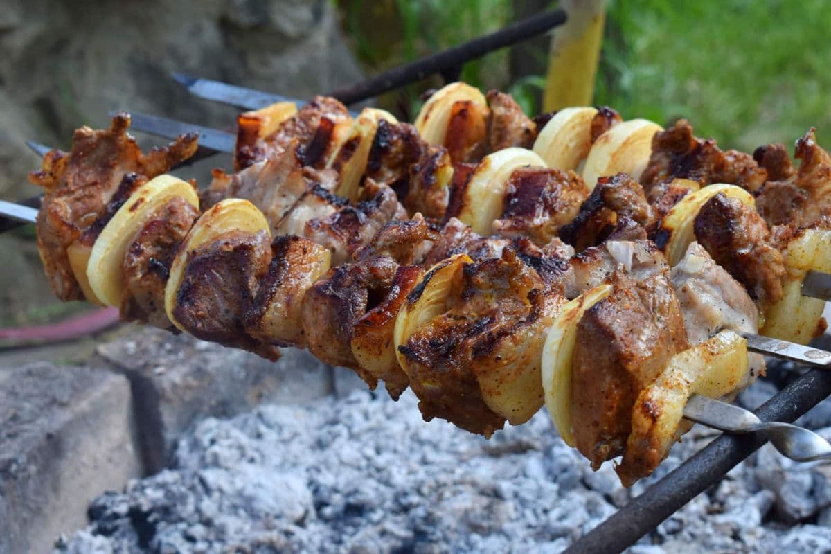 Russisches Schaschlik