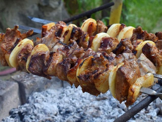 Russisches Schaschlik