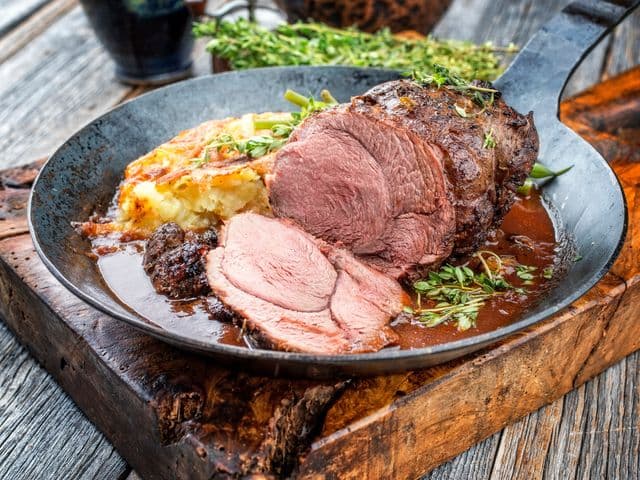 Wildschweinbraten