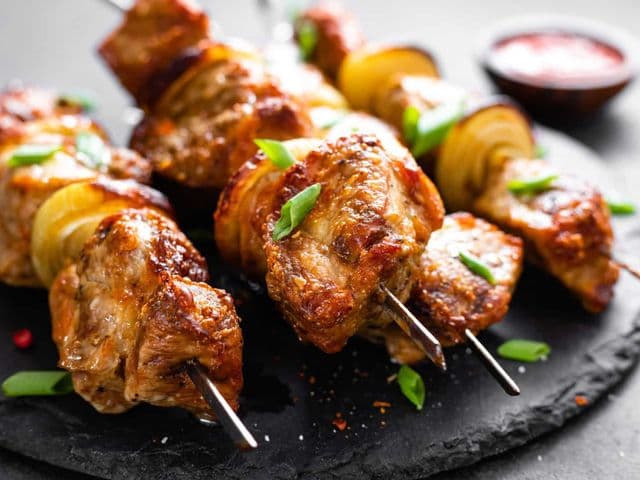 Marokkanische Lammspieße