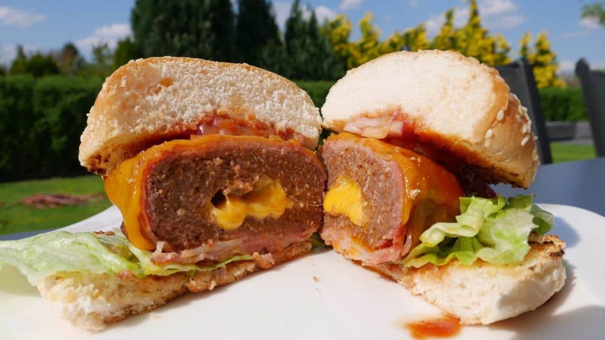 Bacon Pie Burger