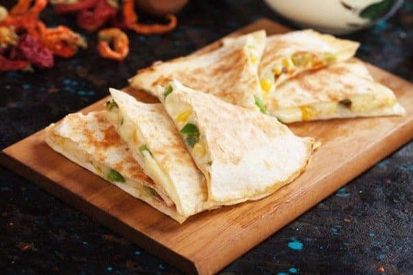 Quesadillas vom Grill