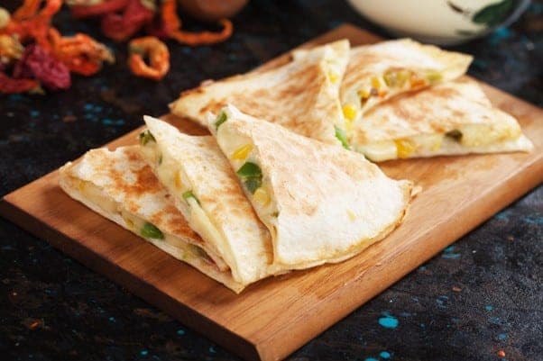 Quesadillas vom Grill