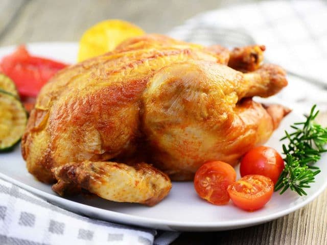 Cidre Hähnchen vom Grill