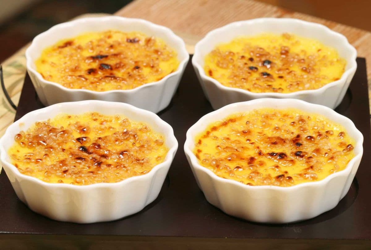 Creme Brulee vom Grill
