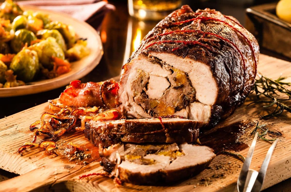 Rollbraten grillen