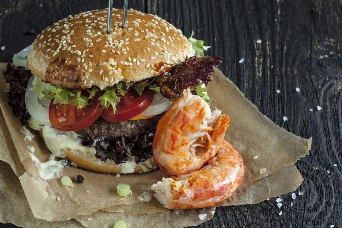Surf and Turf Burger