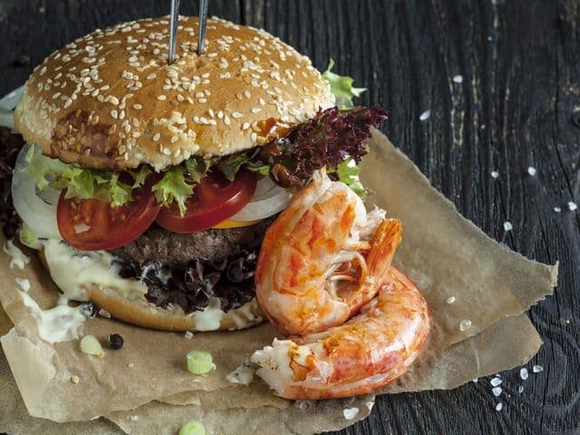 Surf and Turf Burger