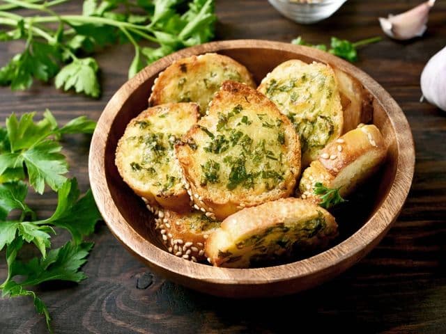Garlic Bread - gegrilltes Knoblauchbrot
