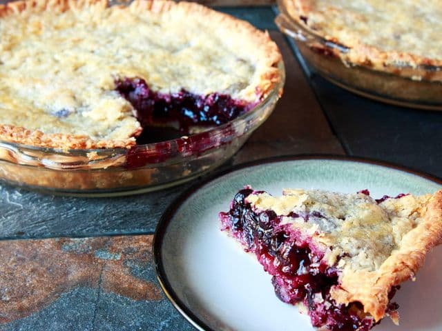 Blaubeerkuchen