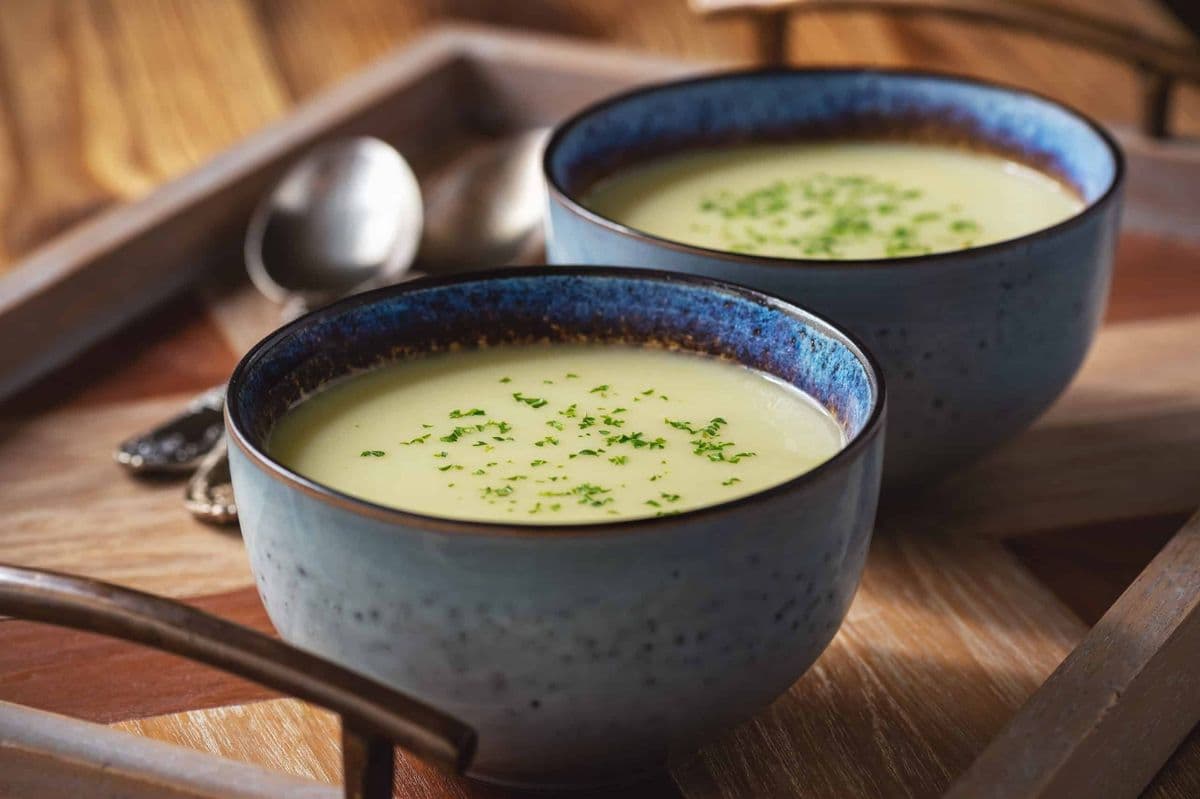 Käselauchsuppe