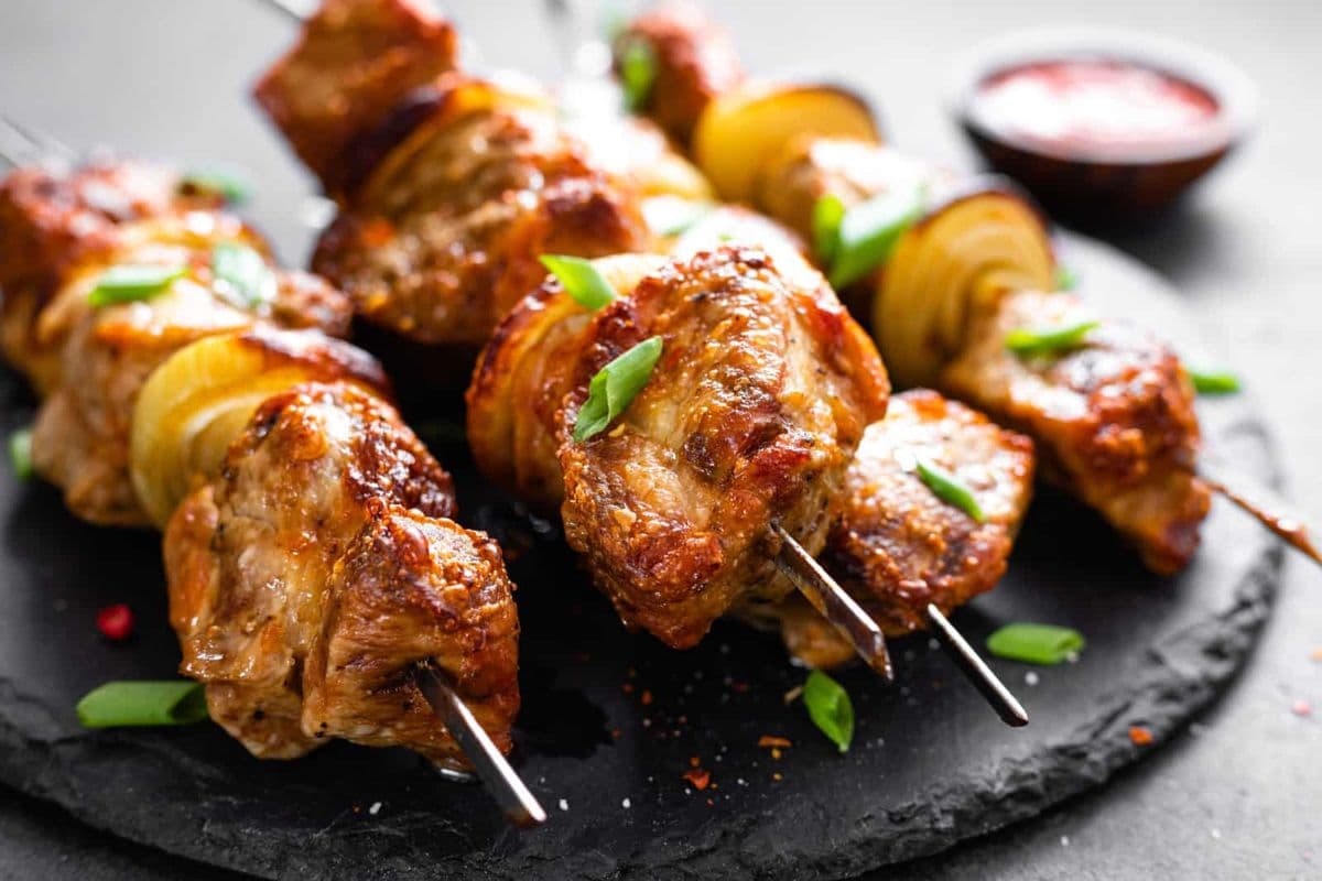 Marokkanische Lammspieße