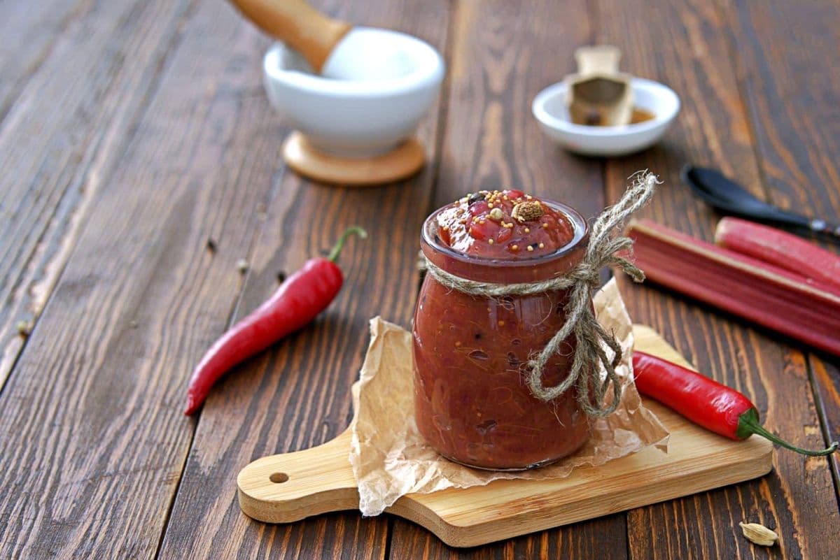 Rhabarber Chutney - Rezept