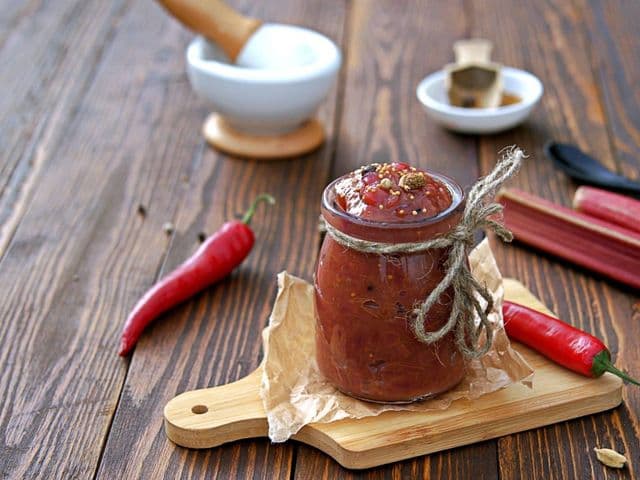 Rhabarber Chutney - Rezept