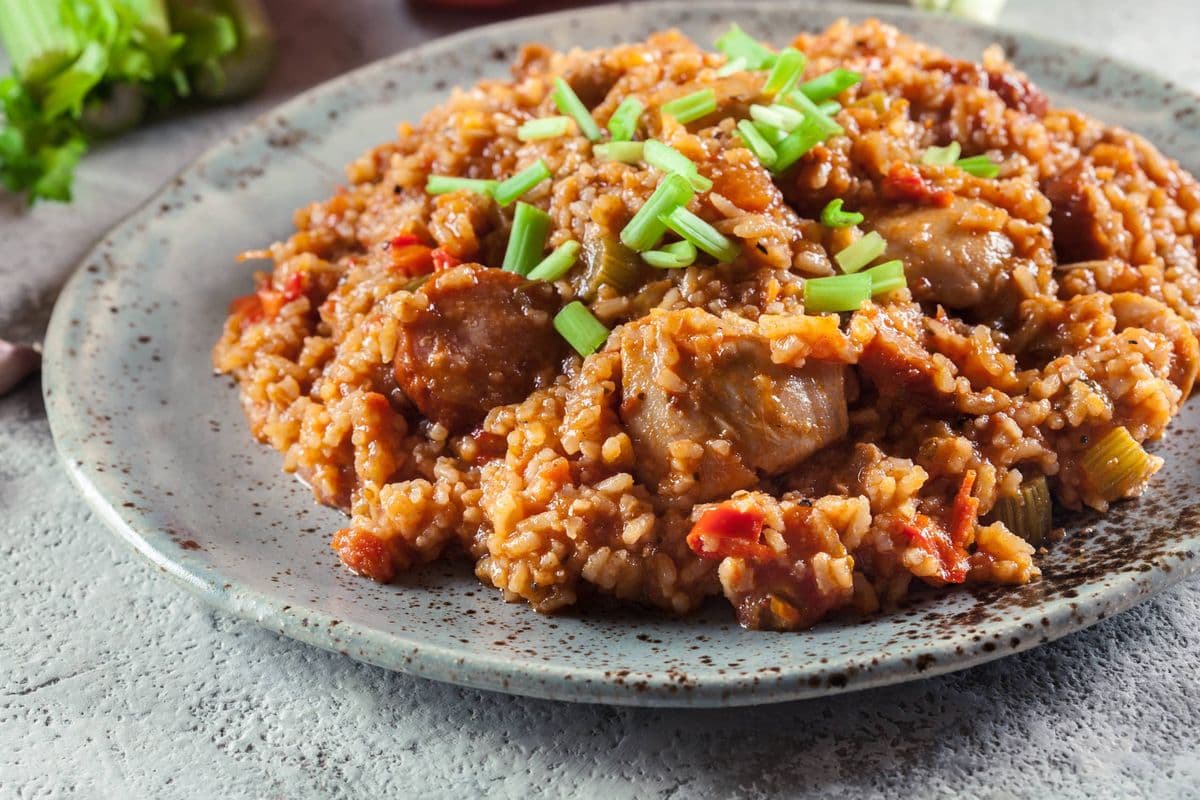 Jambalaya aus dem Dutch Oven