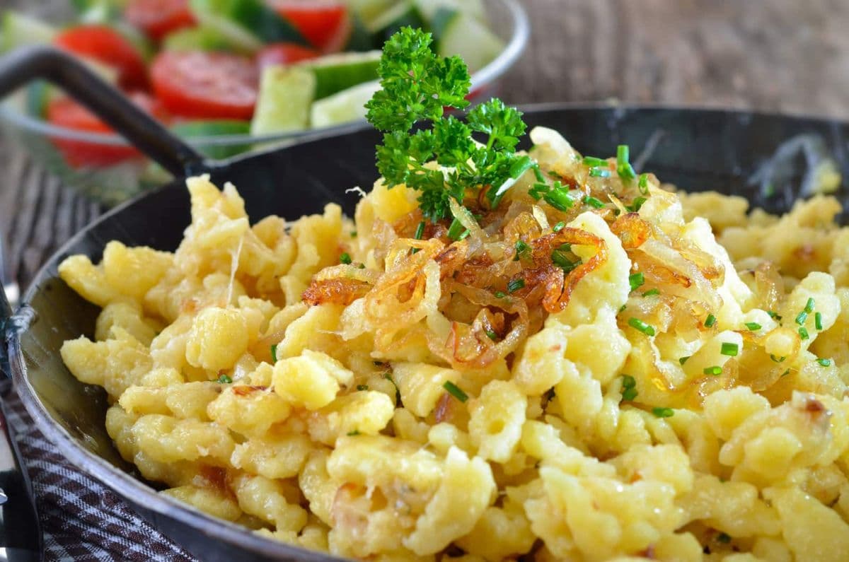 Käsepätzle aus der Gusspfanne / Foto: kab-vision