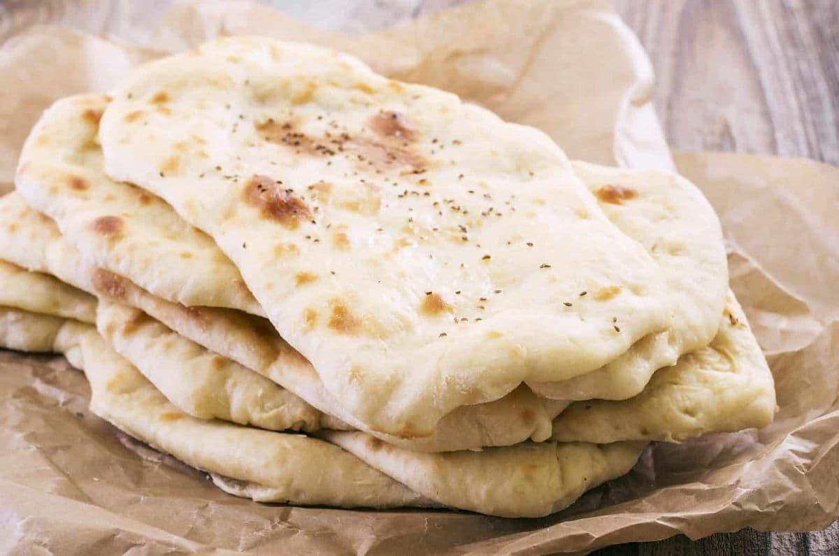 Naan Brot selber backen