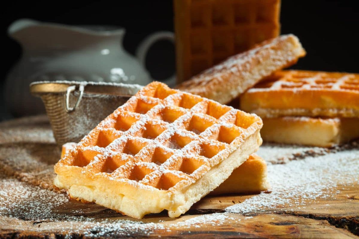 Frische Waffeln