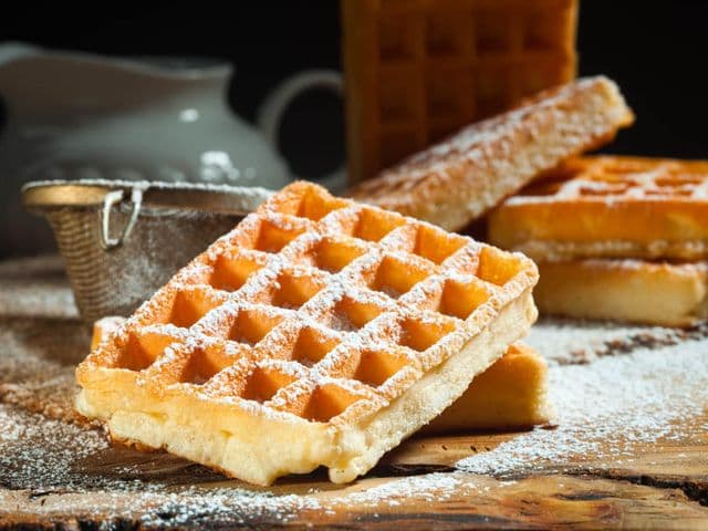 Frische Waffeln
