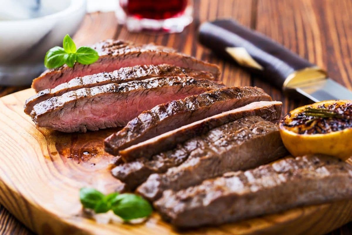 Flank Steak grillen