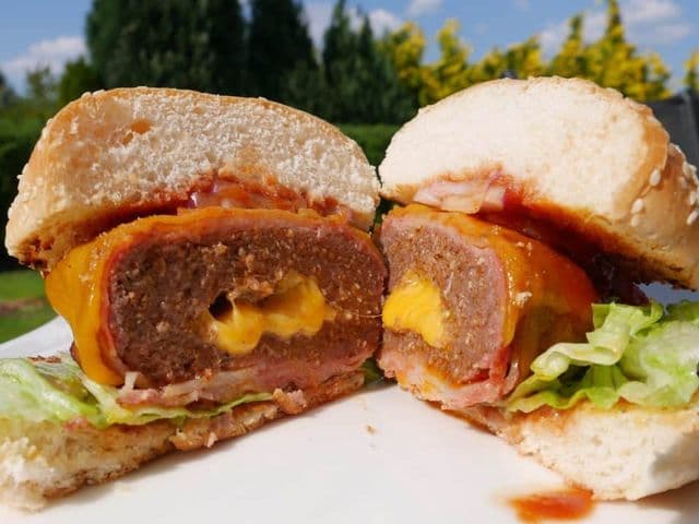 Bacon Pie Burger