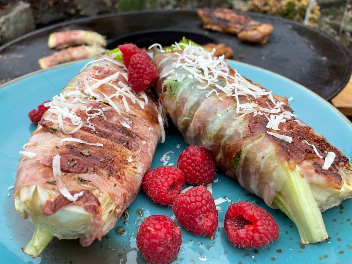 Gegrillter Salat