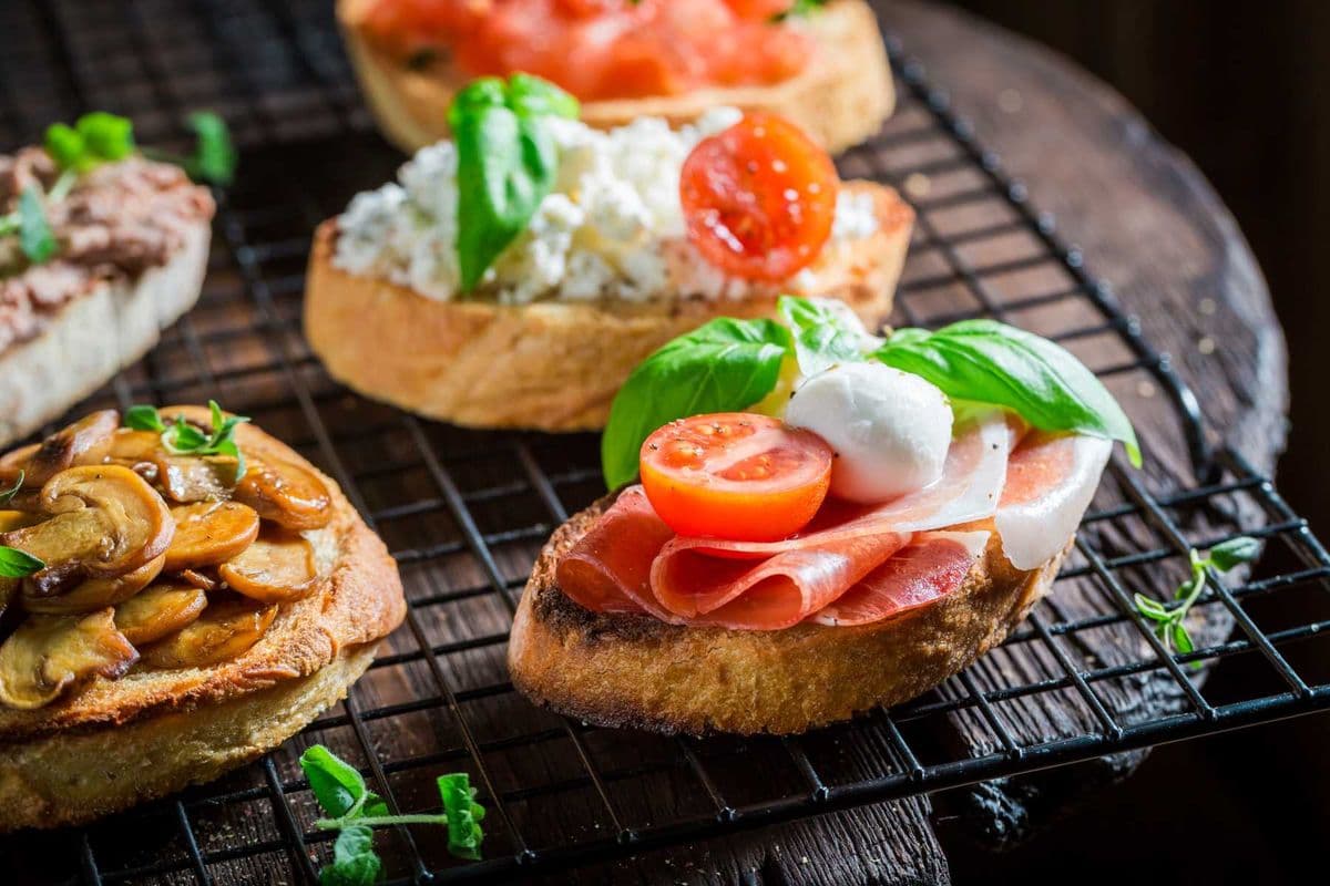 Bruschetta - leckere Variationen vom Grill