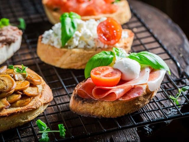 Bruschetta - leckere Variationen vom Grill