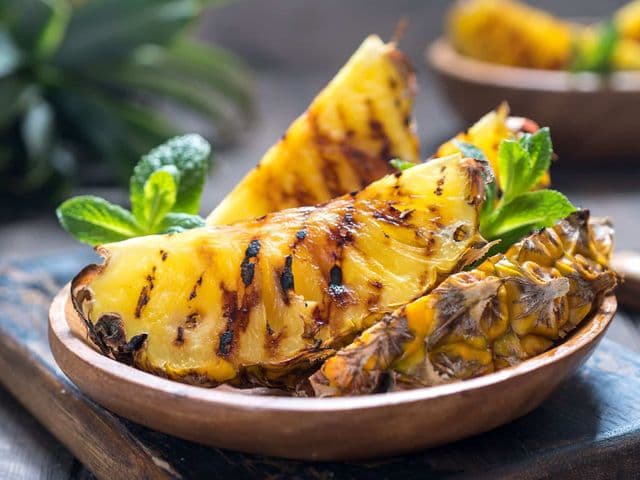 Gegrillte Ananas