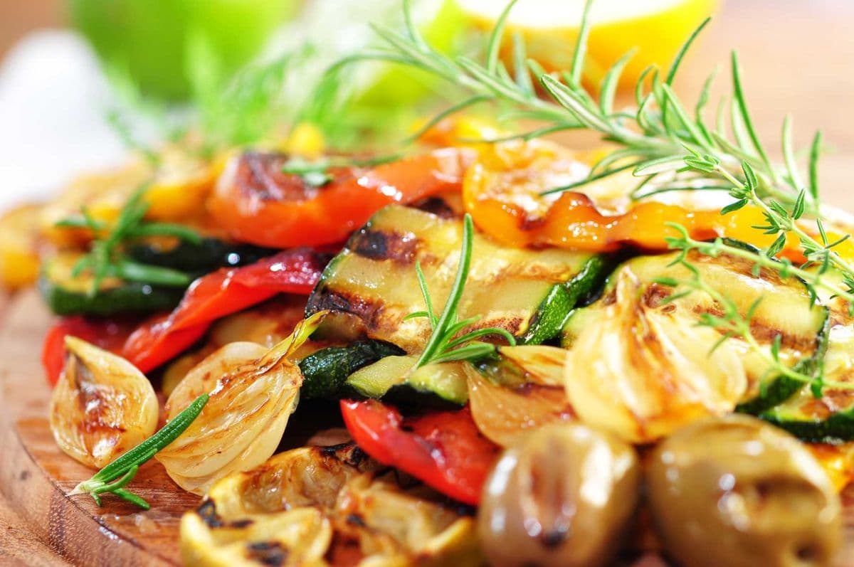 Gegrilltes Gemüse