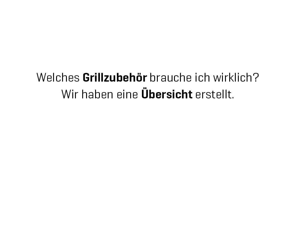 Grillzubehör in der Übersicht