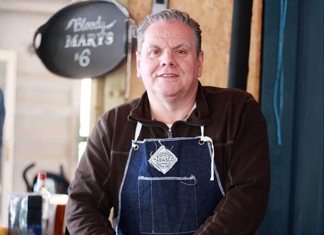Tabasco-Chefkoch und Botschafter Gary Evans