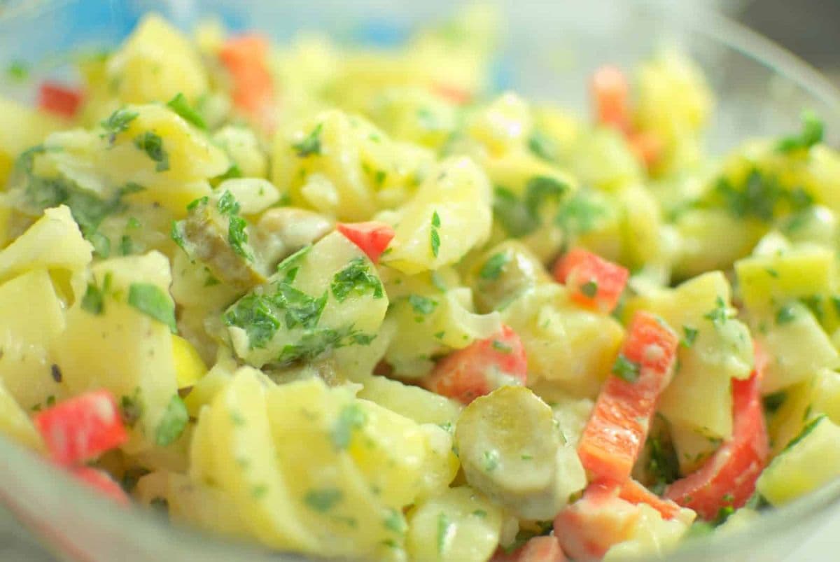 Kartoffelsalat ohne Mayo
