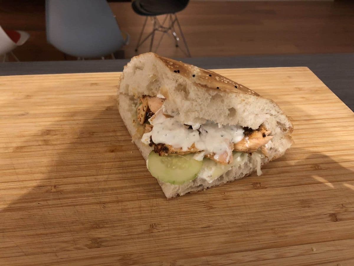 Lachs Gyros