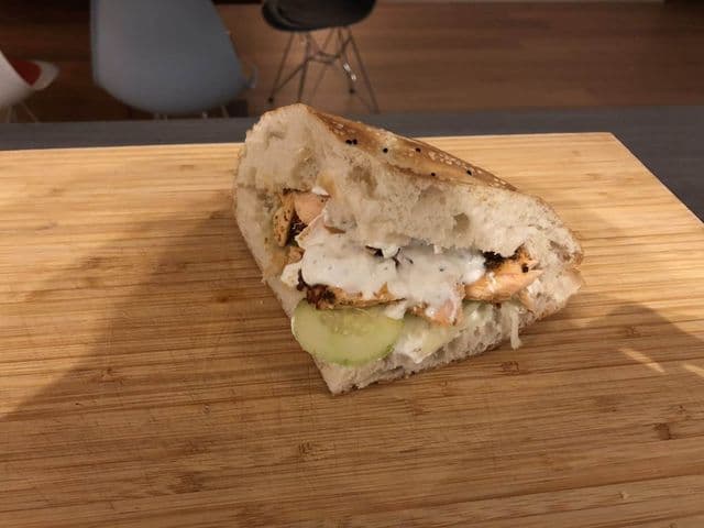 Lachs Gyros