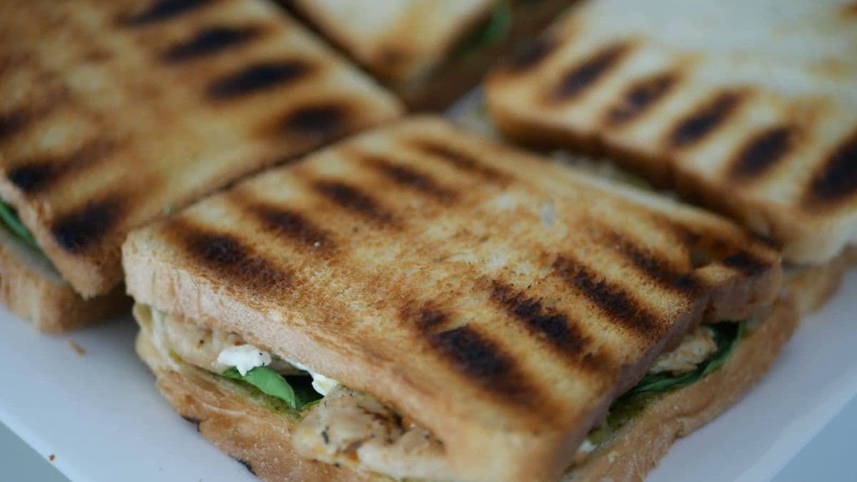 Sandwiches - belegte Brote vom Grill