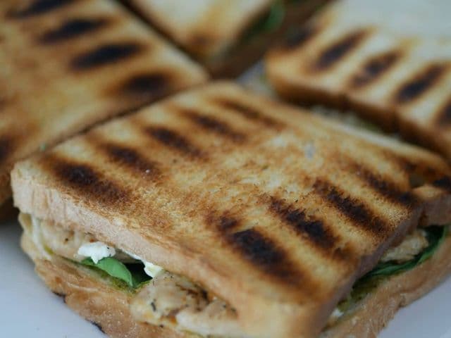 Sandwiches - belegte Brote vom Grill