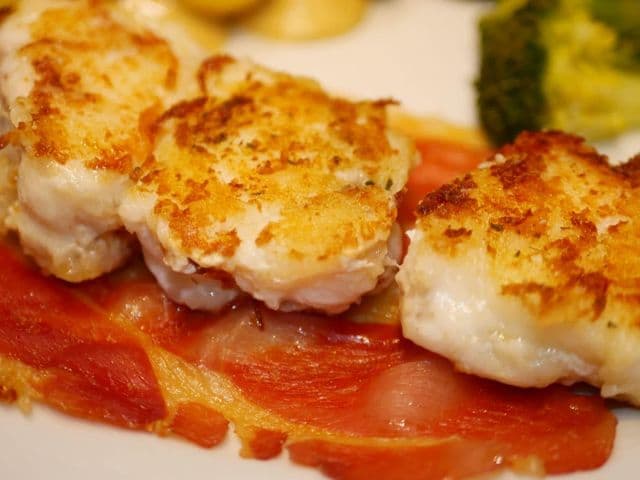Seeteufelmedaillons vom Teppanyaki Grill
