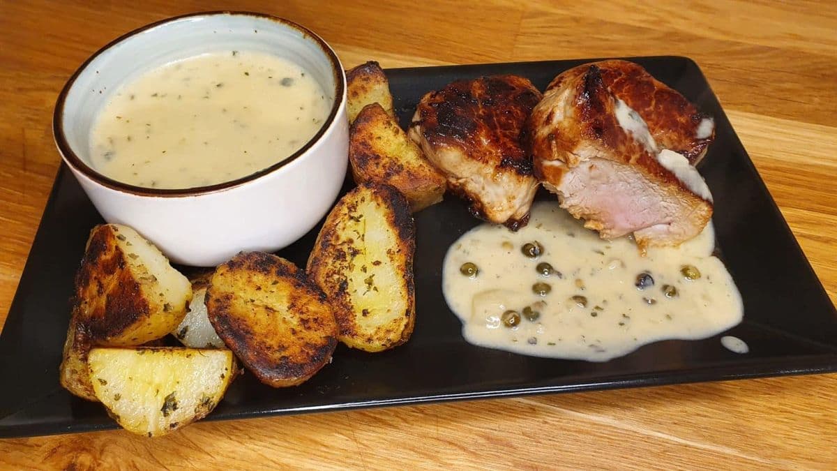 Pfefferrahmsauce