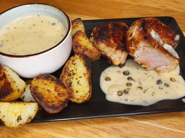 Pfefferrahmsauce