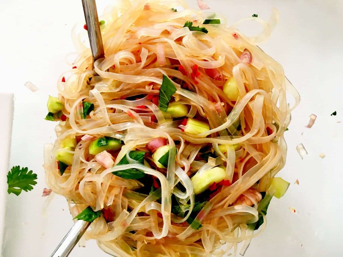 Glasnudelsalat