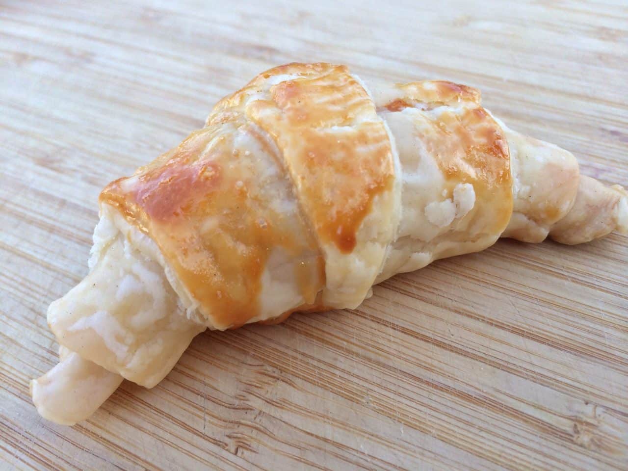 Schinken-Käse Croissants vom Grill