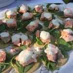 Lachs Gin Häppchen