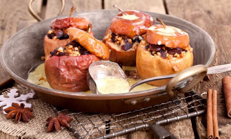 Bratapfel vom Grill