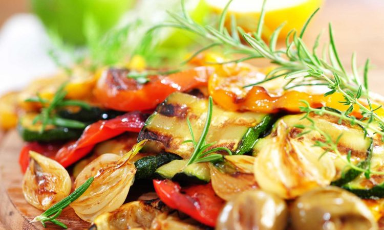 Gegrilltes Gemüse