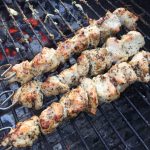 Souvlaki Spieße vom Grill