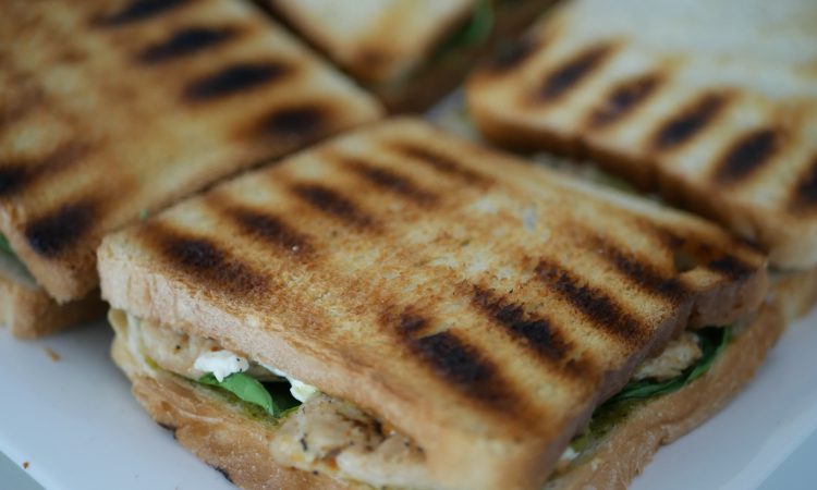 Sandwiches - belegte Brote vom Grill