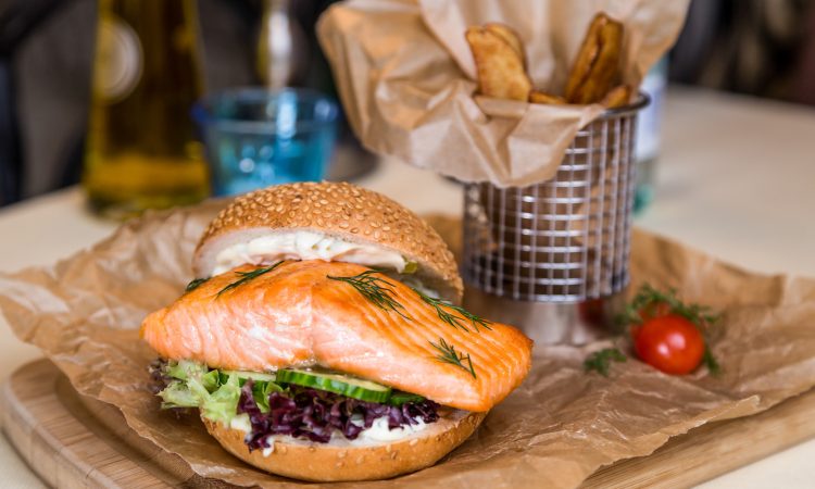 Lachsburger