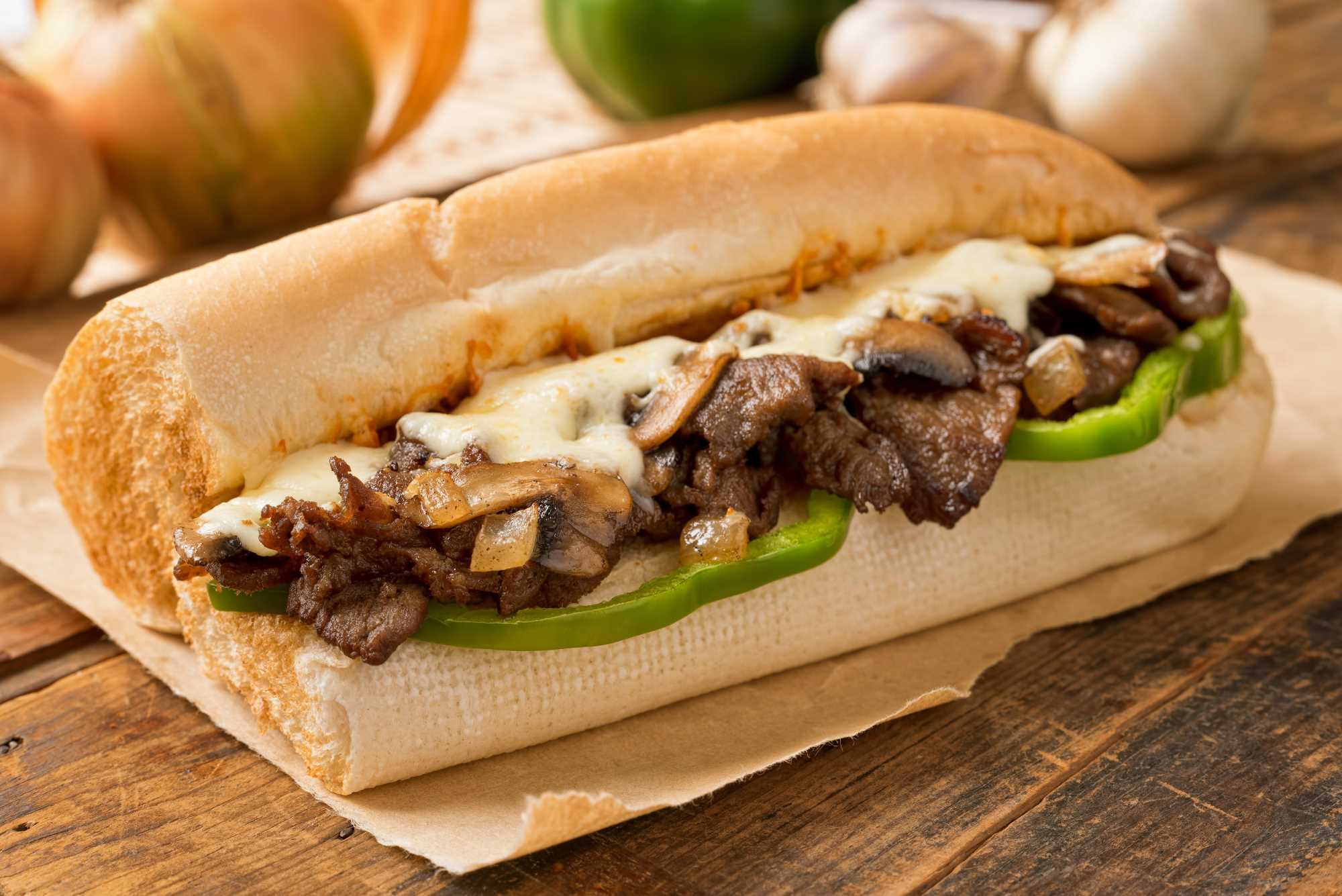 Philly Cheesesteak vom Grill Original Rezept zum selber machen