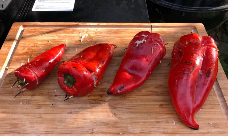 Spitzpaprika vom Grill